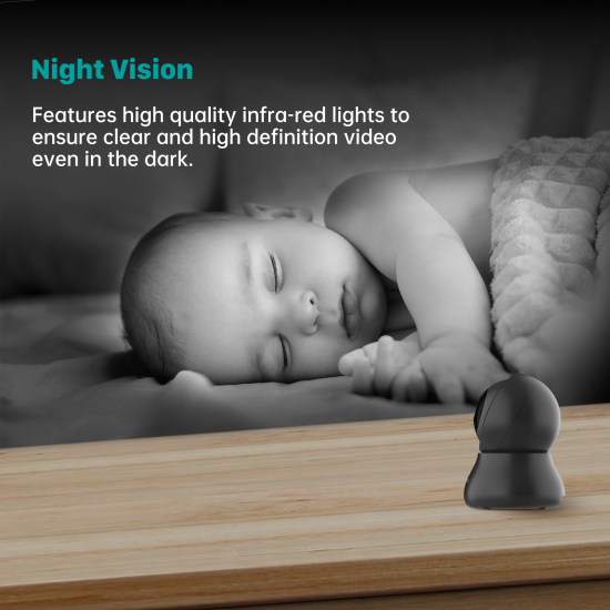 Indoor Security Camera 2K, Septekon 360° Pan Tilt Baby Monitor Pet Camera, 2.4GHz Wi-Fi Camera with Night Vision, Motion Detection, 2-Way Audio Siren, Cloud/SD Card, Compatible with Alexa Indoor Security Camera 2K, Septekon 360° Pan Tilt Baby Monitor Pet Camera, 2.4GHz Wi-Fi Camera with Night Vision, Motion Detection, 2-Way Audio Siren, Cloud/SD Card, Compatible with Alexa