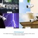 Outdoor Wireless Security Camera, Septekon 1080P Home Surveillance Camera with IP66 Waterproof, Night Vision, Motion Detection, Remote Access, Compatible with Alexa-S40-2 Pack