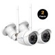 Outdoor Wireless Security Camera, Septekon 1080P Home Surveillance Camera with IP66 Waterproof, Night Vision, Motion Detection, Remote Access, Compatible with Alexa-S40-2 Pack Outdoor Wireless Security Camera, Septekon 1080P Home Surveillance Camera with IP66 Waterproof, Night Vision, Motion Detection, Remote Access, Compatible with Alexa-S40-2 Pack