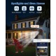 Vidome 2K Solar Security Cameras Wireless Outdoor, 360°PTZ Battery Powered Outdoor Camera, 2.4G WiFi Camera with Spotlight Color Night Vision, Motion Sensor Alarm, IP66, Black B40 Vidome 2K Solar Security Cameras Wireless Outdoor, 360°PTZ Battery Powered Outdoor Camera, 2.4G WiFi Camera with Spotlight Color Night Vision, Motion Sensor Alarm, IP66, Black B40